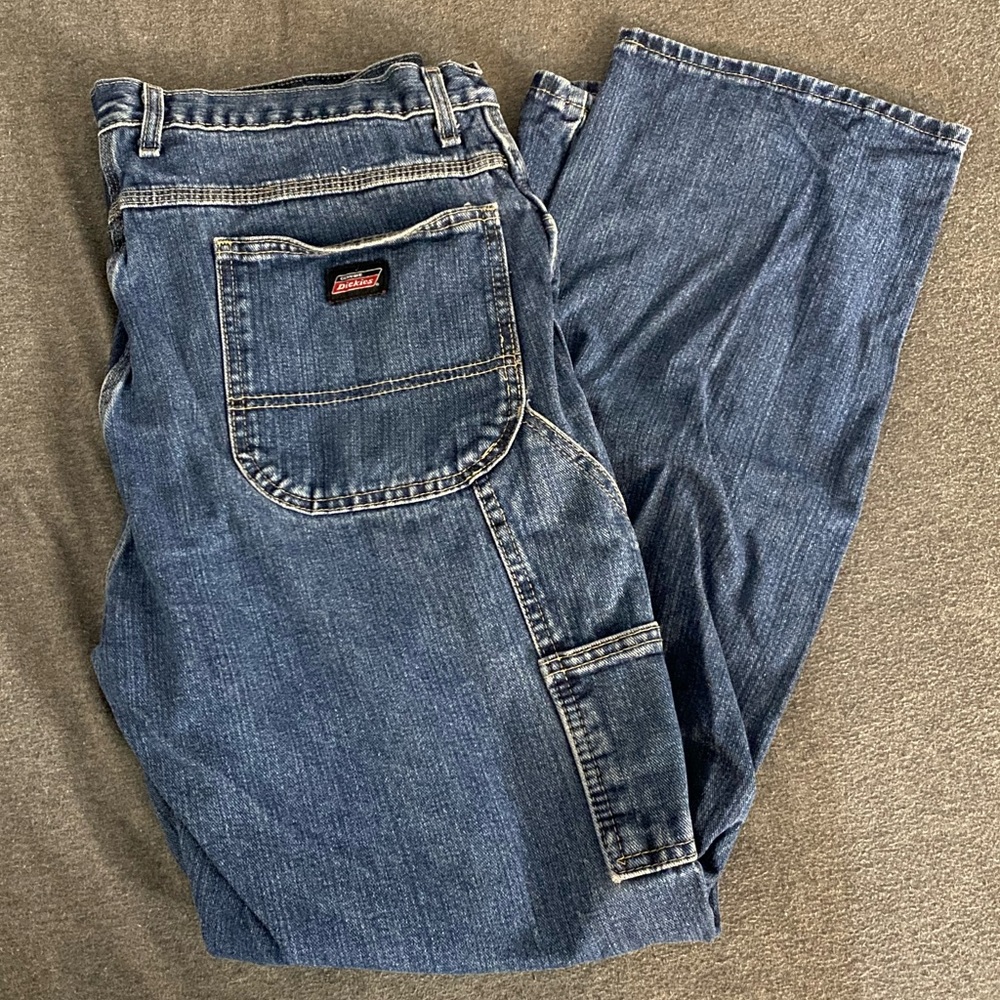 Dickies Blue Jeans Mens 38x32